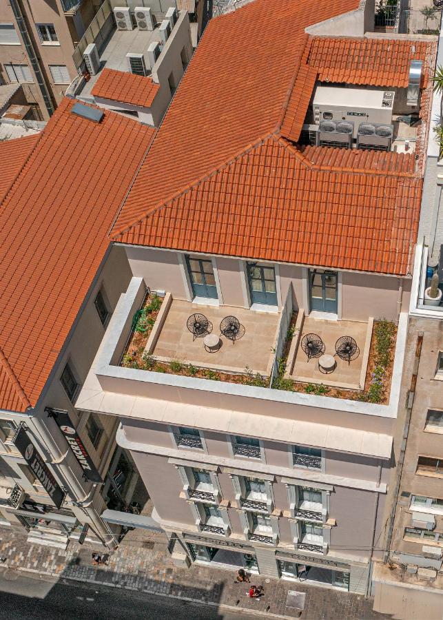 Hellenic Vibes Smart Hotel Atenas Exterior foto Rooftop ventilation