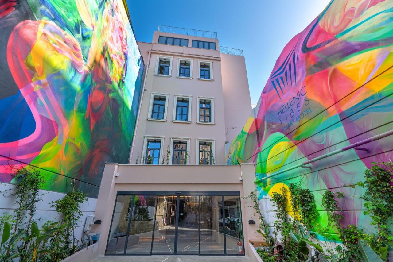 Hellenic Vibes Smart Hotel Atenas Exterior foto The entrance to the gallery