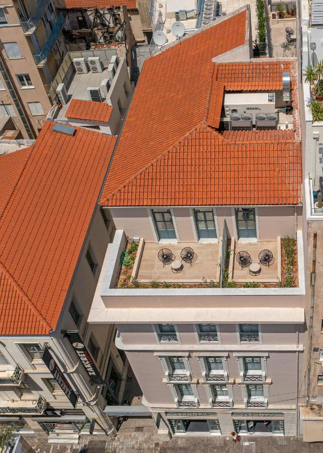 Hellenic Vibes Smart Hotel Atenas Exterior foto Terra-cotta roofing tiles in Athens, Greece