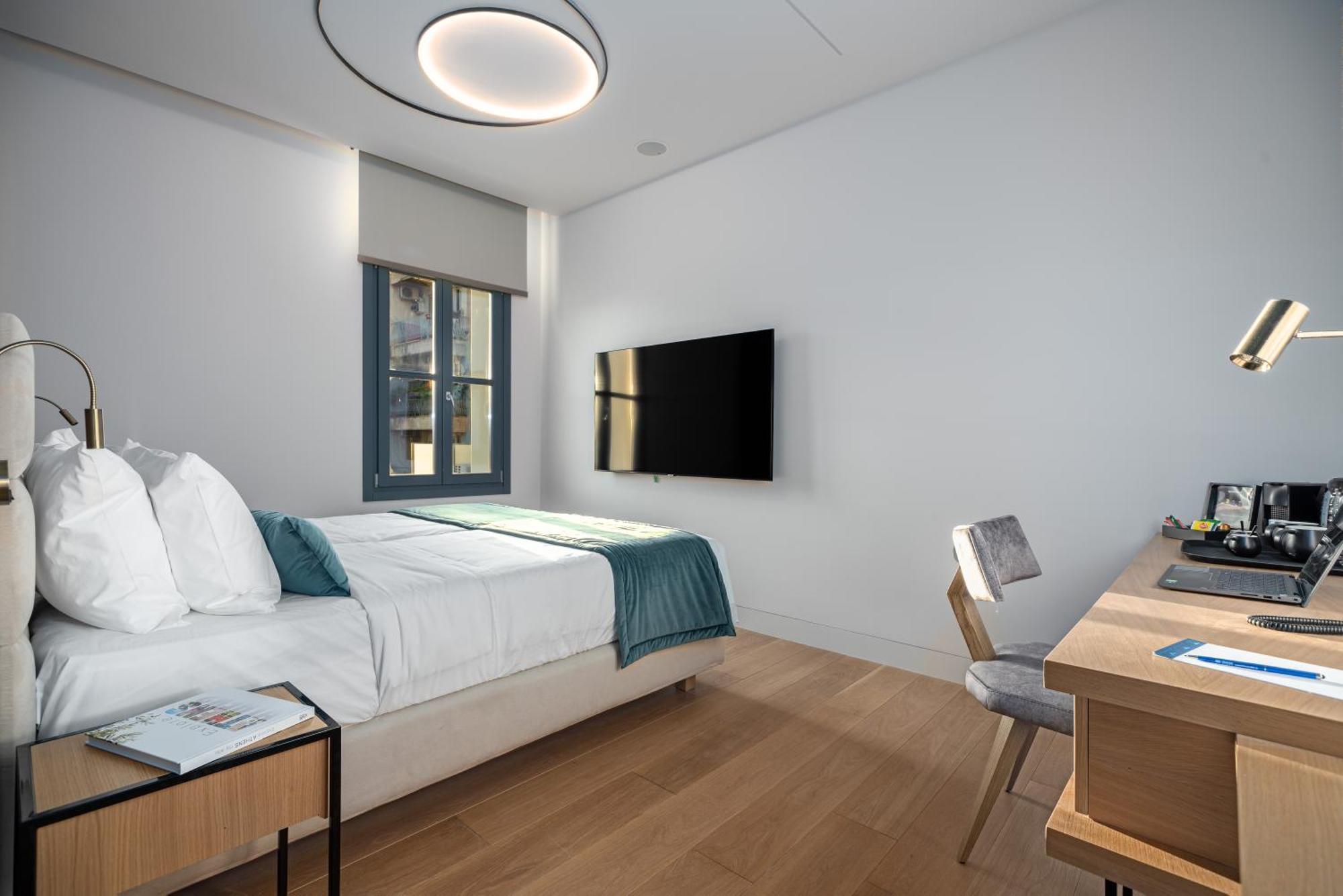 Hellenic Vibes Smart Hotel Atenas Exterior foto Deluxe room